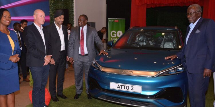 Chinese Electric Car Maker BYD enters the Kenyan Market, launches three electric models
