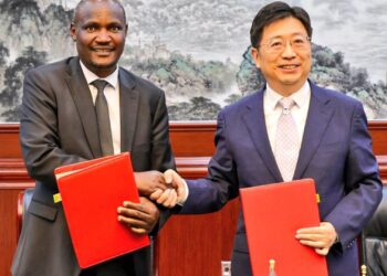 CS Mbadi and Mr. Tan Jiong