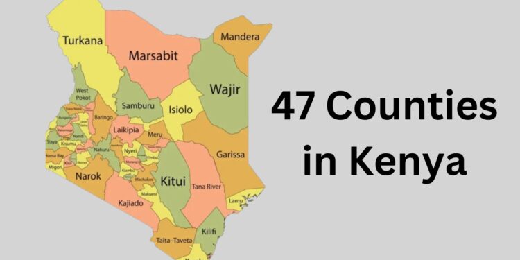 47 Counties in Kenya