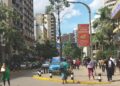 A street in Kenya's capital, Nairobi