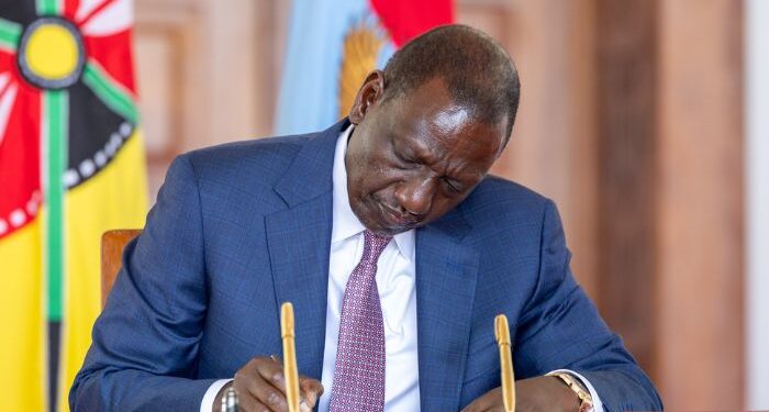 President Ruto Signs Anti-Money Laundering and Terrorism Financing Bill into Law