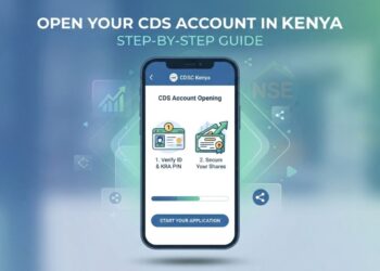 How to open a CDS account in Kenya and start investing in NSE-listed shares.